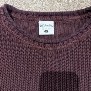 Columbia Men's Burgundy Crewneck Sweater